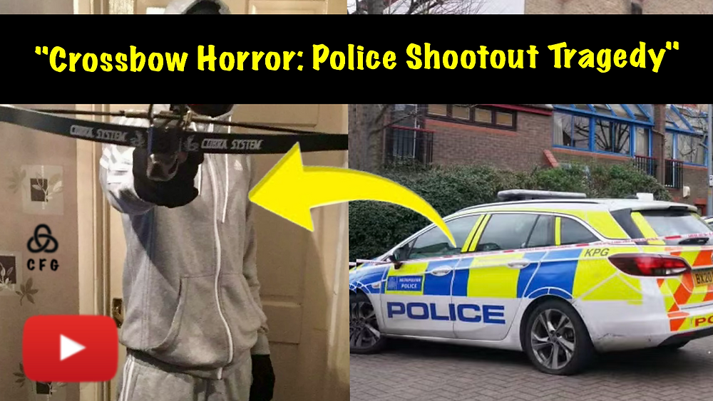Tragic End: Man Armed with Crossbow Shot Dead by Police