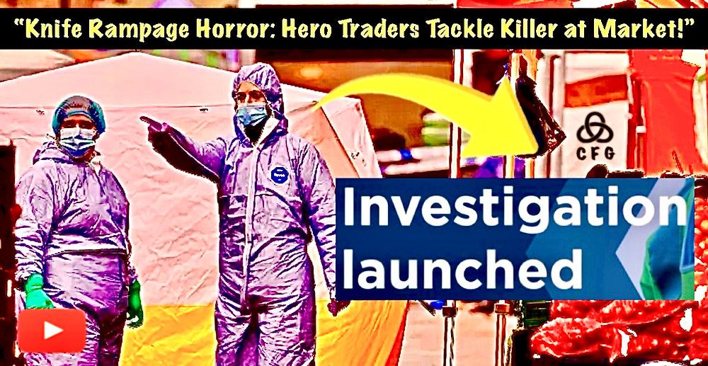 Bloodbath at East Street Market: ‘Hero Traders’ Tackle Knifeman as One Killed, Two Injured!