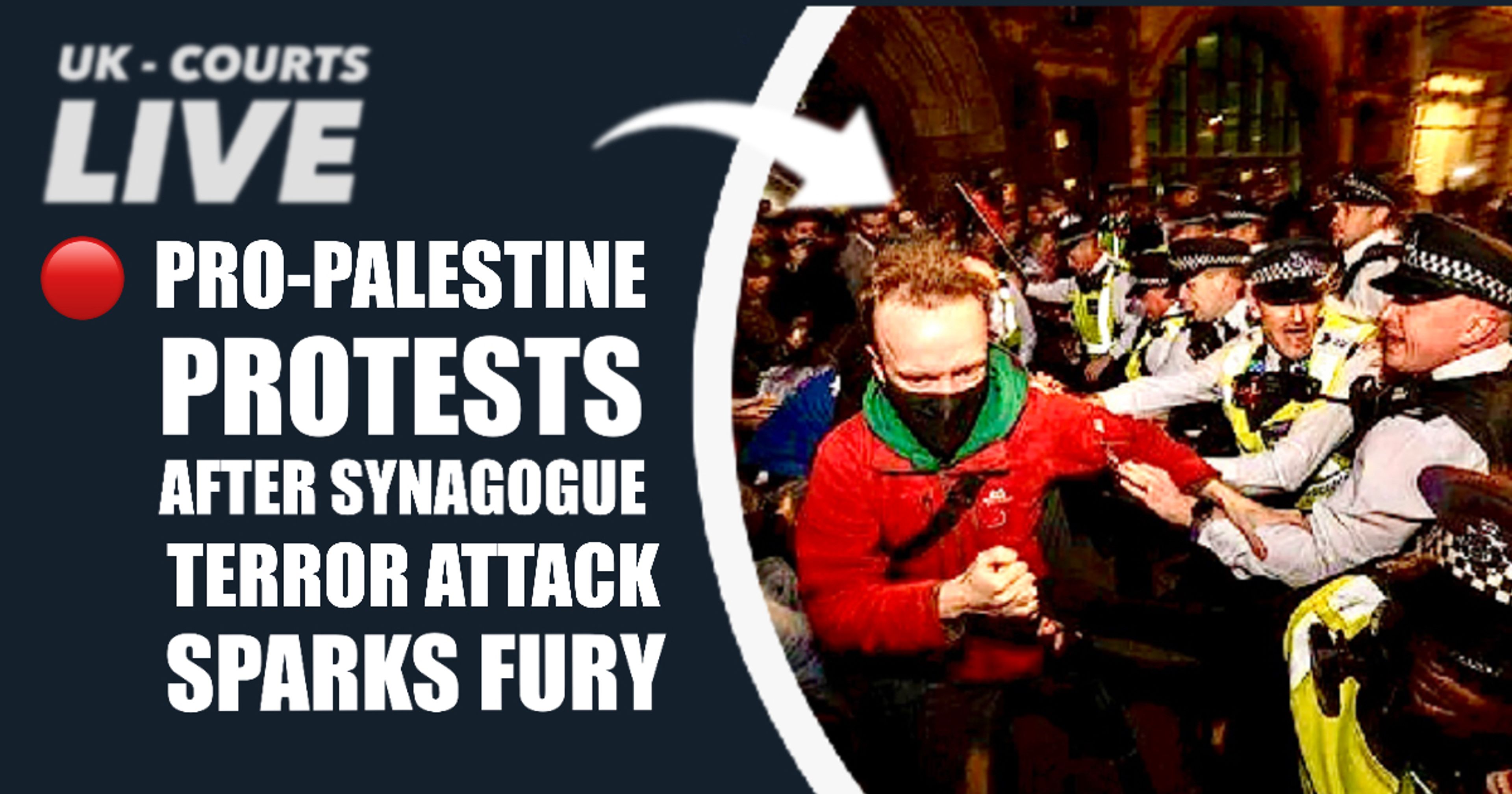 🔴 Pro-Palestine Protests After Synagogue Killings Spark Fury