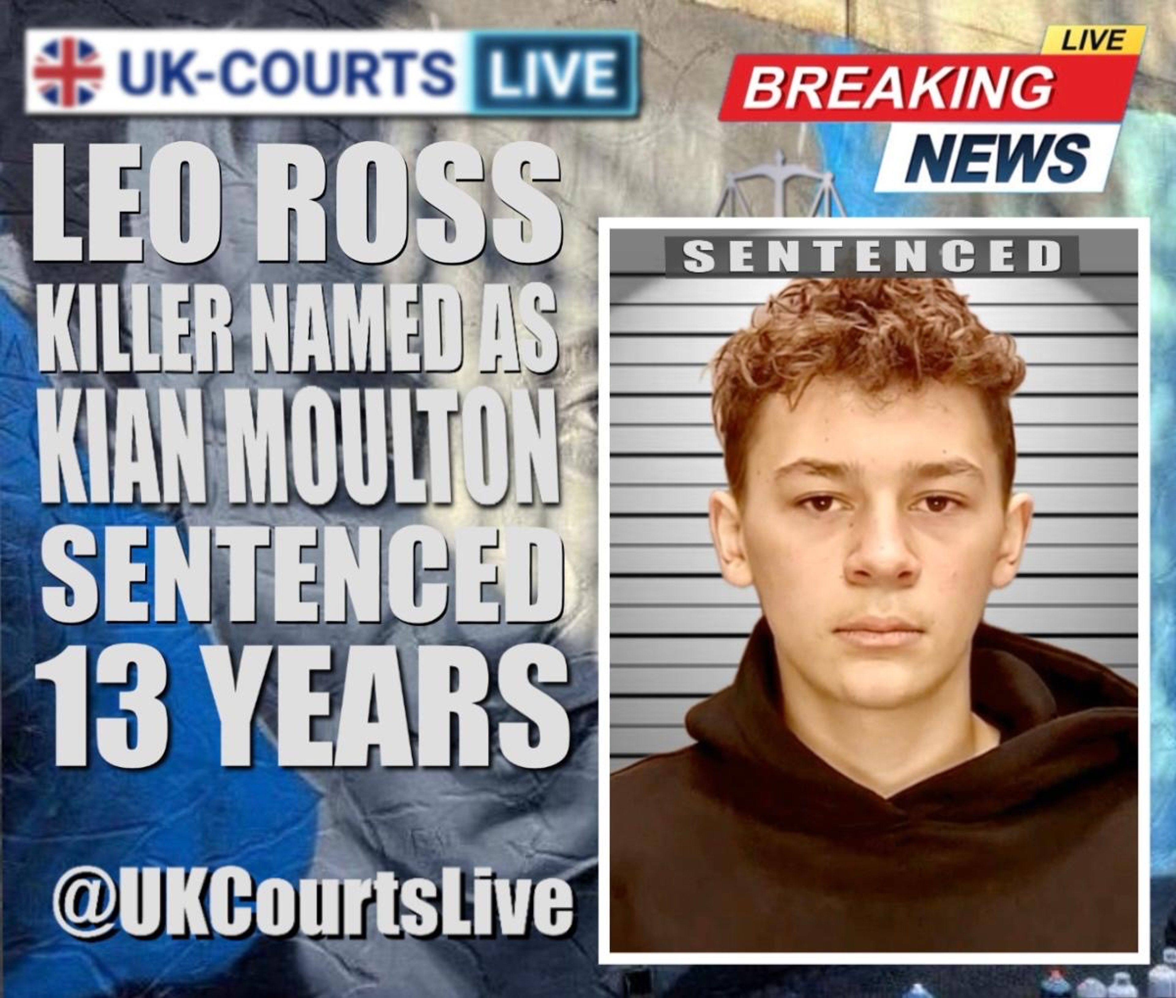 🔴 KIAN MOULTON NAMED AS KILLER OF LEO ROSS, 12