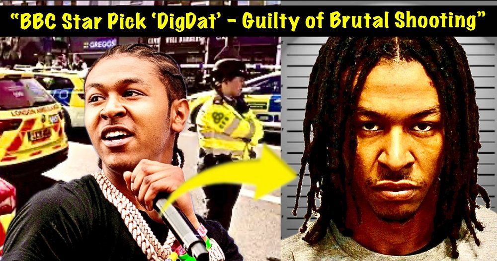 Drill Rapper Nathan Tokosi AKA DigDat Guilty of Savage Notting Hill Shooting