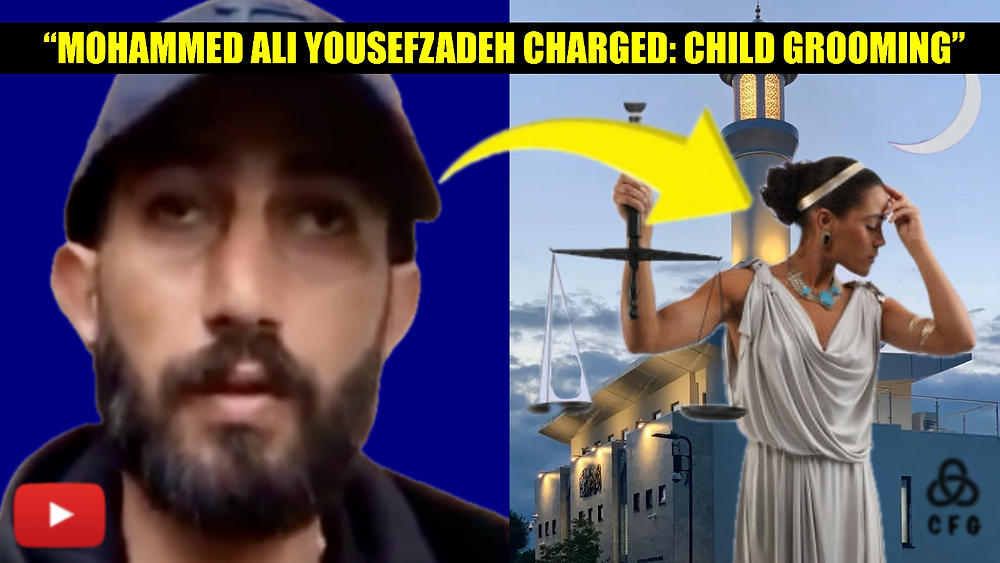 ALLEGED CHILD GROOMER: MOHAMMED ALI YOUSEFZADEH CHARGED: