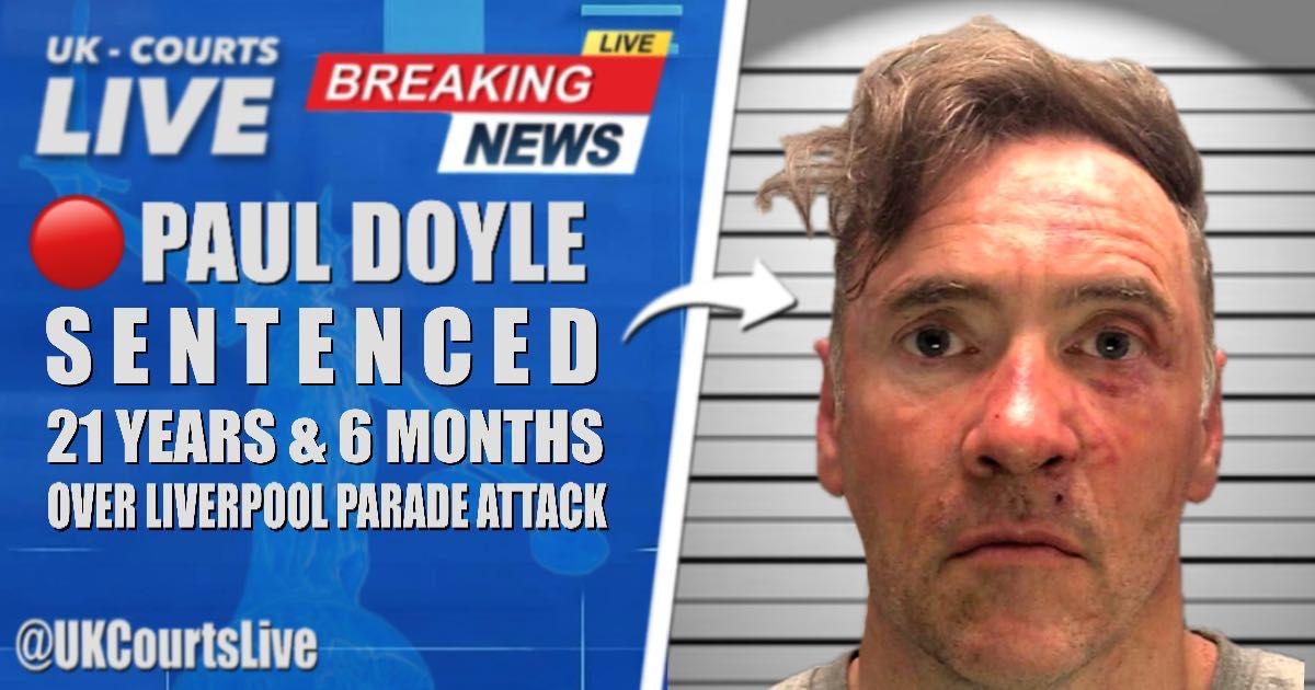 🔴 PARADE CAR ATTACKER JAILED FOR 21 YEARS 6 MONTHS