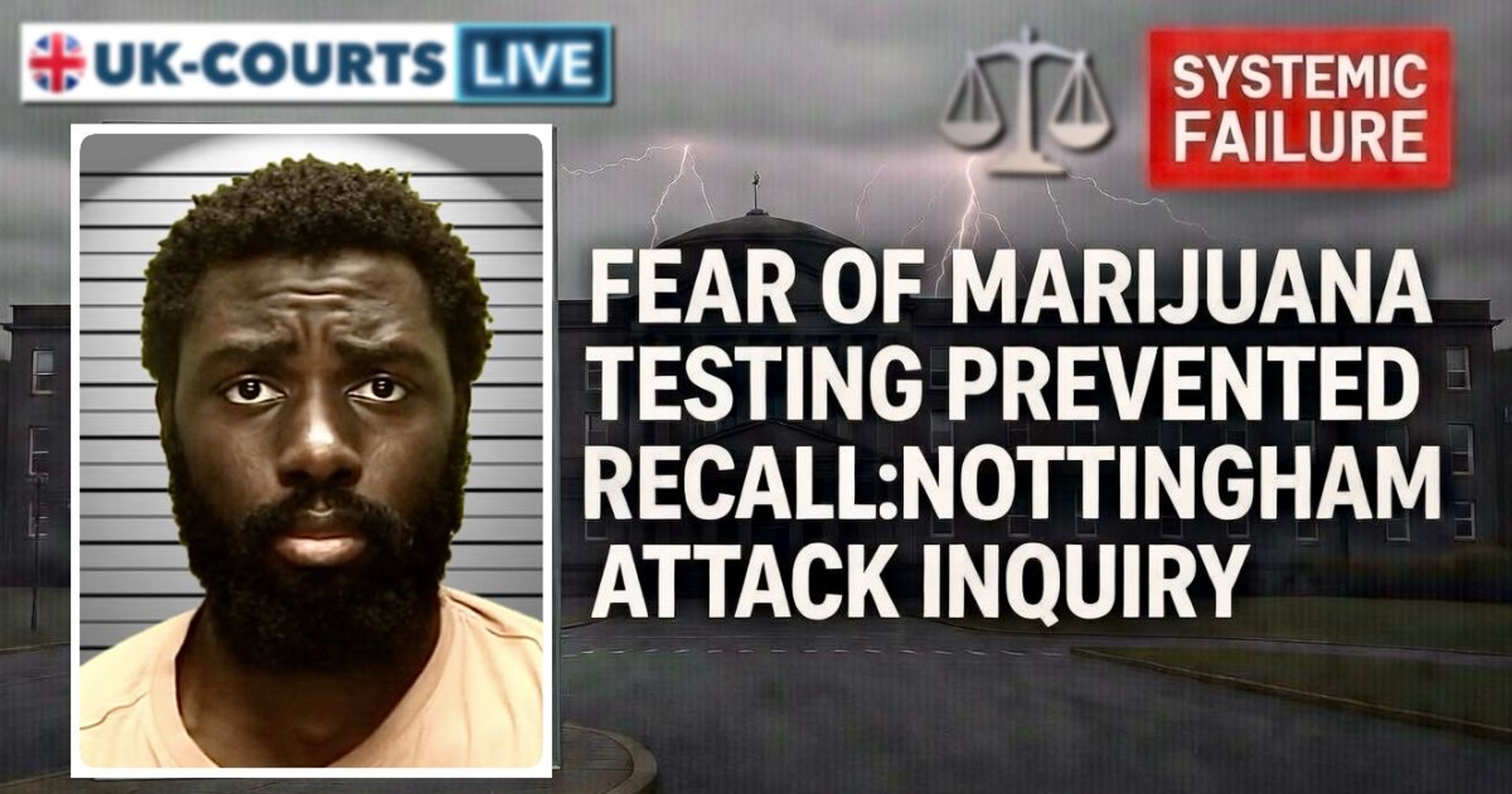 🔴 FEAR OF MARIJUANA TESTING PREVENTED RECALL: NOTTINGHAM ATTACK INQUIRY