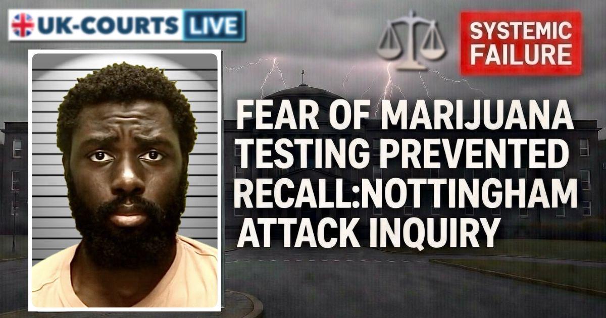 🔴 FEAR OF MARIJUANA TESTING PREVENTED RECALL: NOTTINGHAM ATTACK INQUIRY