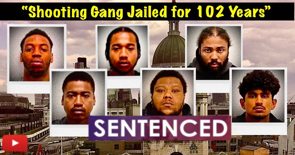 Gang caged for 102 years after bloody revenge rampage: shotgun & machete attacks turn South London streets into war zone—vicious daylight shooting just yards from mum & child!