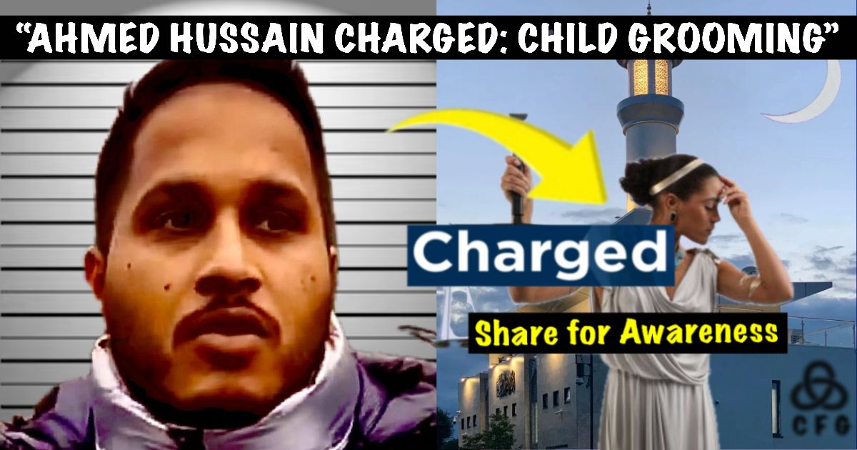 ALLEGED CHILD GROOMER: AHMED HUSSAIN CHARGED: