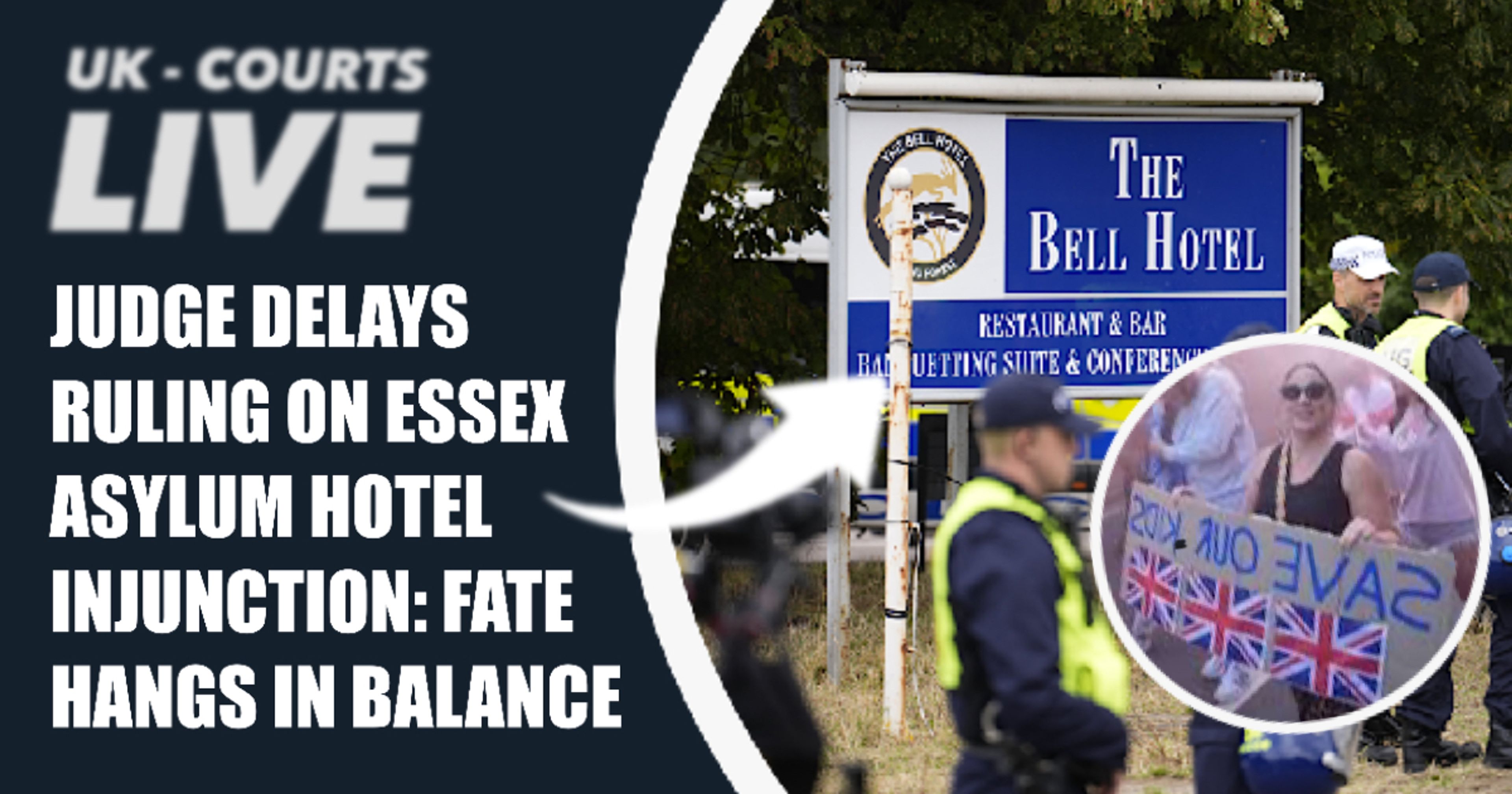 🔴 ESSEX ASYLUM HOTEL INJUNCTION: HIGH COURT JUDGMENT RESERVED