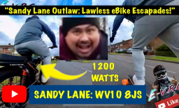 "Road Menace Strikes Again: Sandy Lane YouTube Outlaw Defies Law!"