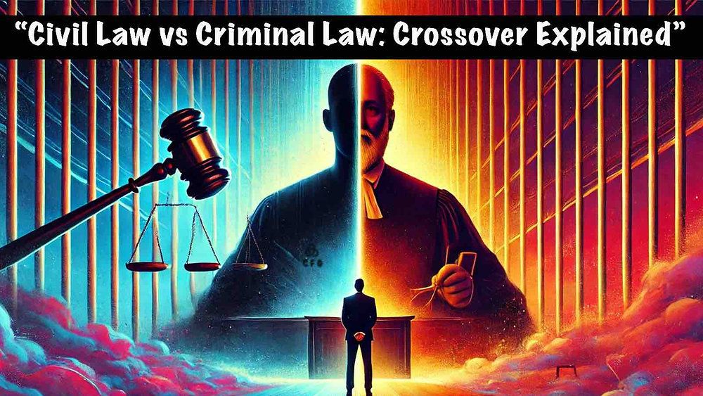 “Civil Law & Criminal Law: Crossover Explained?”