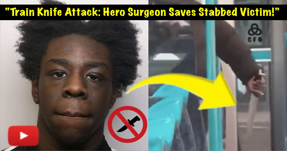 “Train Horror: Stabbing Survivor Saved by Hero Surgeon as Suspect Claims Self-Defence in Knife Rampage!”