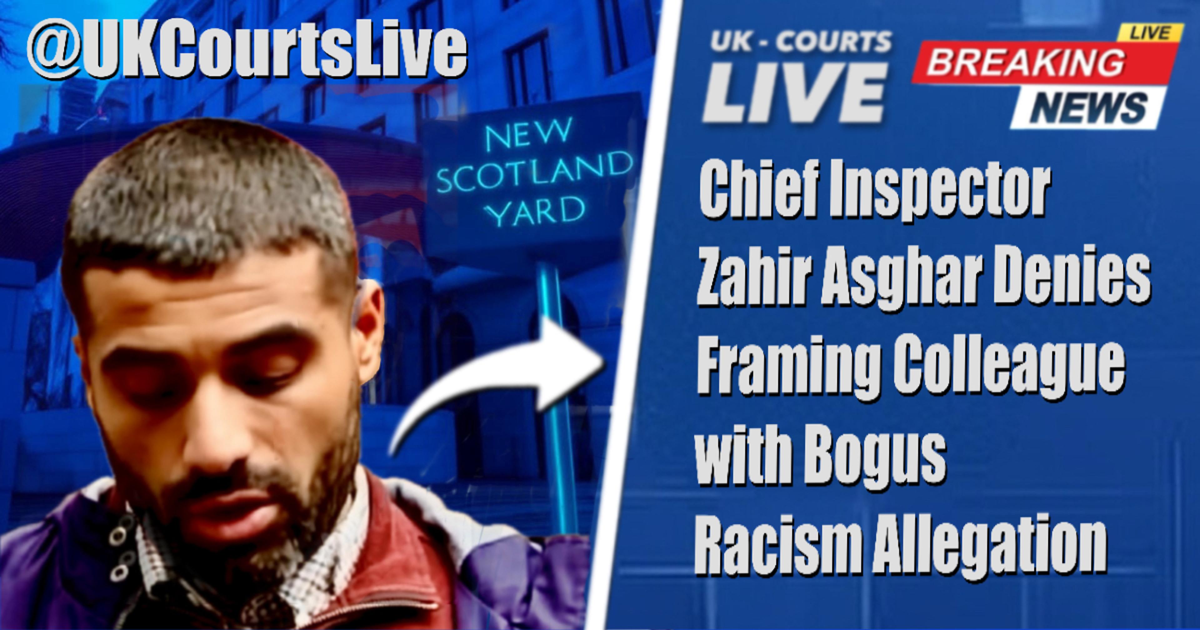 🔴 MET CHIEF INSPECTOR DENIES PLOTTING FAKE RACISM CLAIM AGAINST BOSS