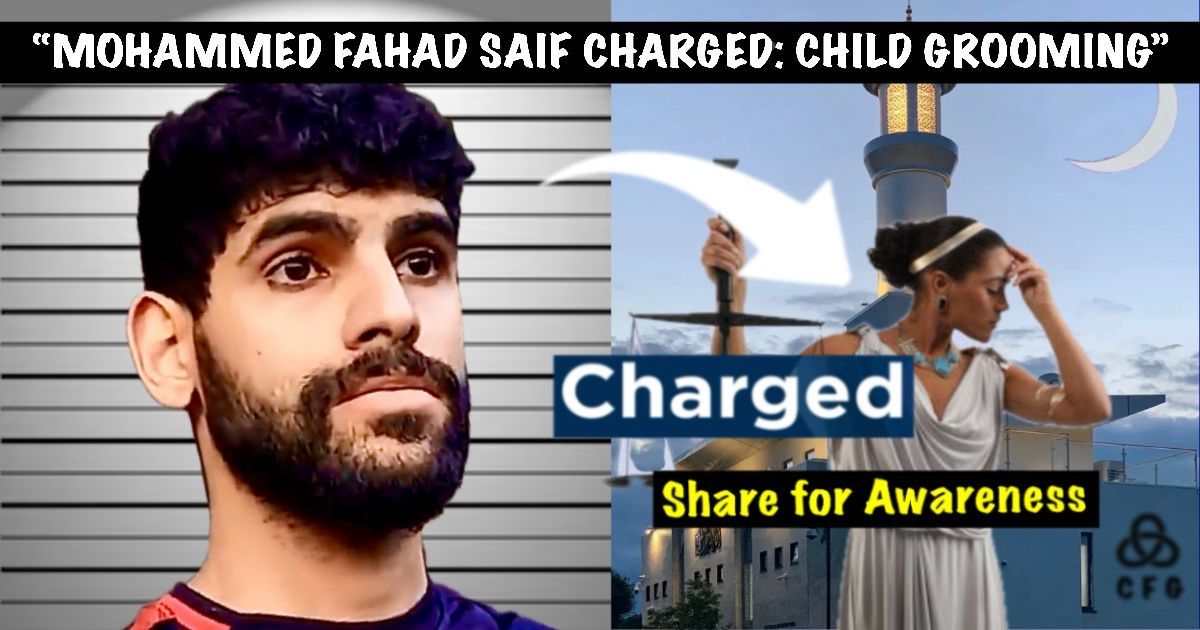 ALLEGED CHILD GROOMER: MOHAMMED FAHAD SAIF CHARGED: