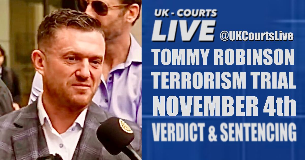 🔴 TOMMY ROBINSON - INNOCENT & FULLY ACQUITTED