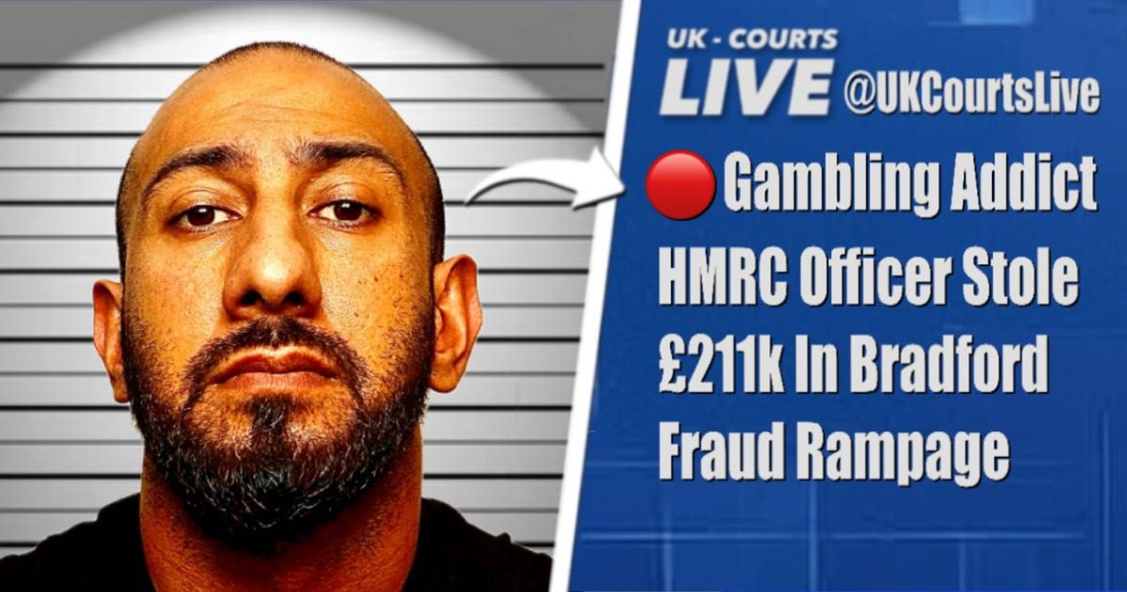 🔴 Corrupt Tax Officer Jailed for Stealing £211K from UK Taxpayers
