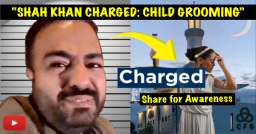 ALLEGED CHILD GROOMER: SHAH KHAN CHARGED:
