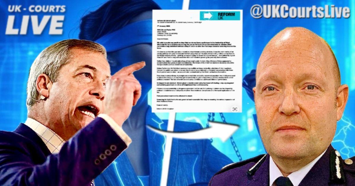 π΄ REFORM UK ULTIMATUM: SACK CHIEF CONSTABLE OVER MACCABI FC BAN