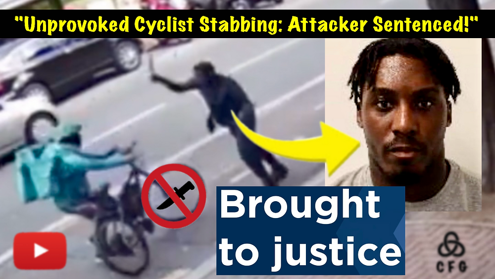 Unprovoked Bloodbath on Enfield Streets: Cyclist Stabbed, Attacker Sentenced!