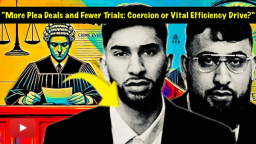 “More Plea Deals and Fewer Trials: Threat To Justice or Vital Efficiency Drive?”