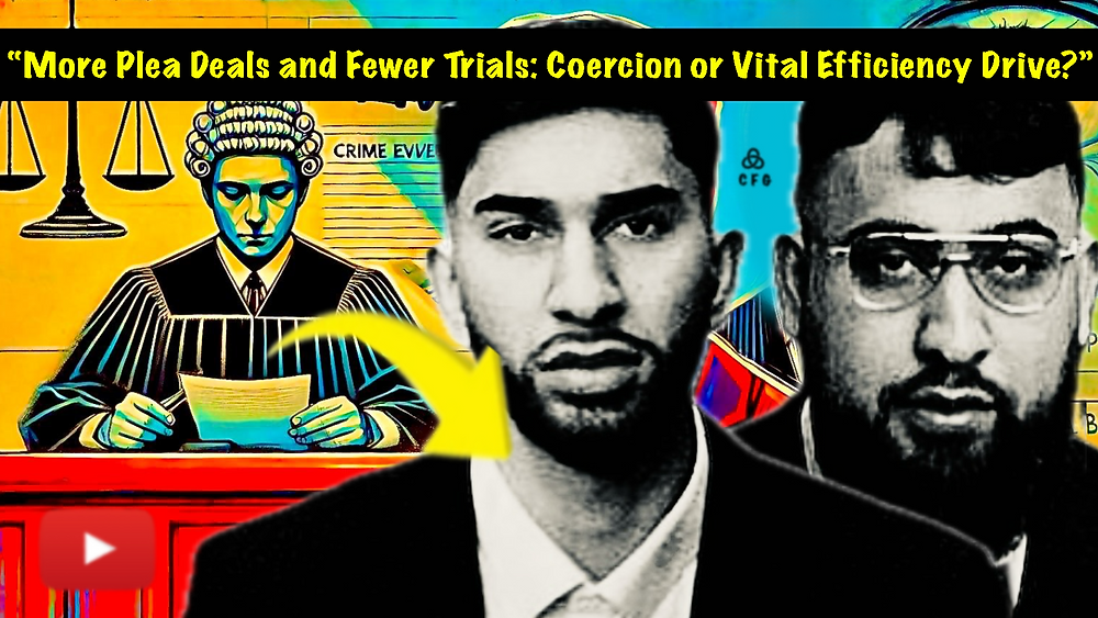 “More Plea Deals and Fewer Trials: Threat To Justice or Vital Efficiency Drive?”