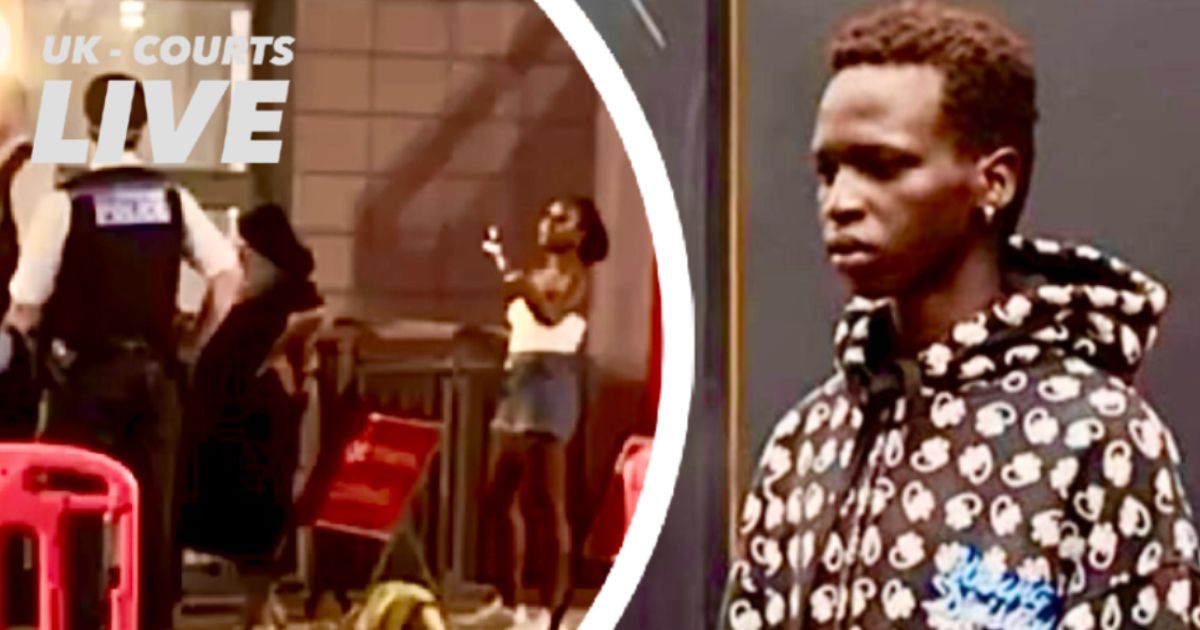 Channay Augustus admits affray in asylum hotel meat cleaver case