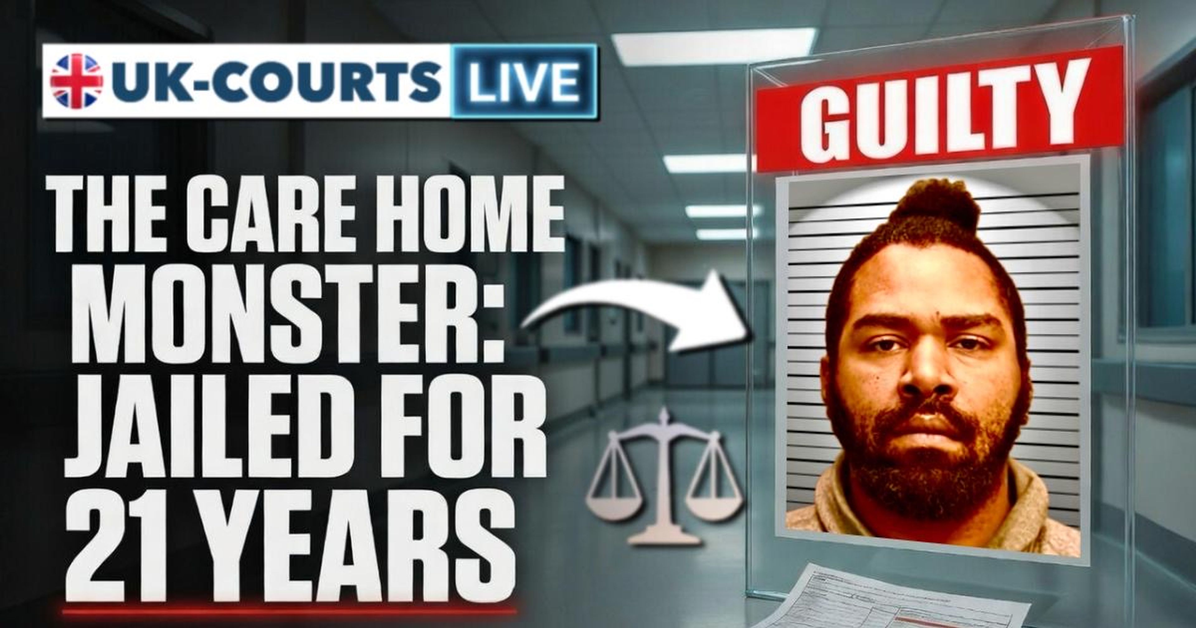 🔴 CARE WORKER JAILED FOR 21 YEARS FOR RAPING ELDERLY VICTIMS