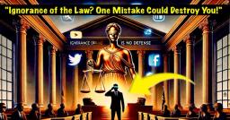 "Ignorance of the Law is No Excuse! How One Mistake Could Ruin Your Life in the Social Media Age!"