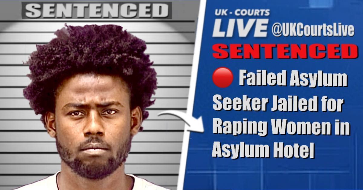 🔴 HOTEL PREDATOR JAILED: ASYLUM SEEKER RAPED WOMAN IN HER HOME