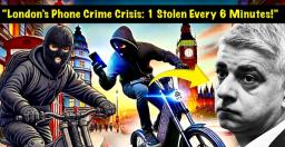 London's Phone Theft Crisis: Gangs on 50mph E-Bikes Run Riot!