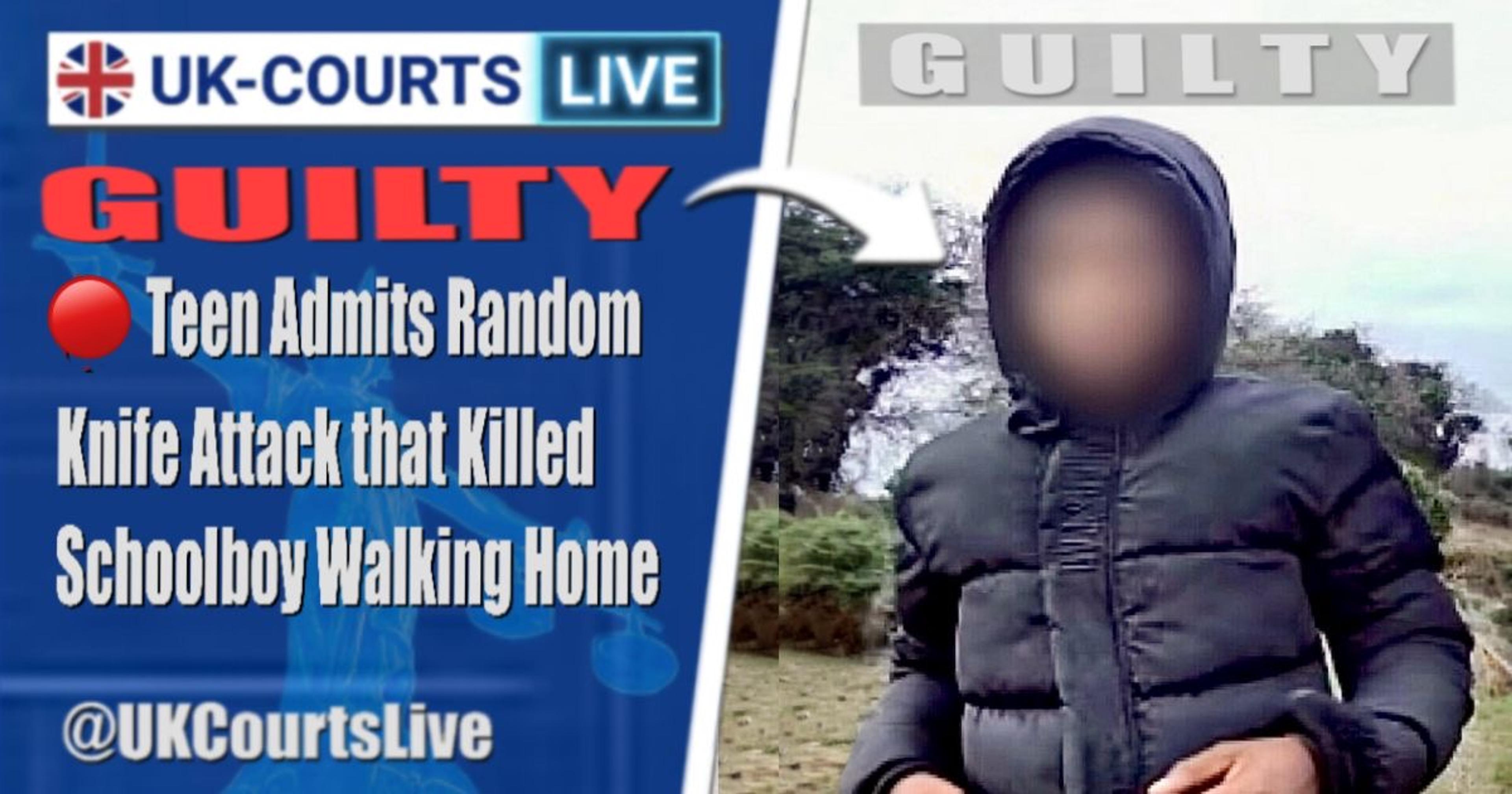 🔴 TEEN PLEADS GUILTY TO MURDER OF SCHOOLBOY LEO ROSS, 12