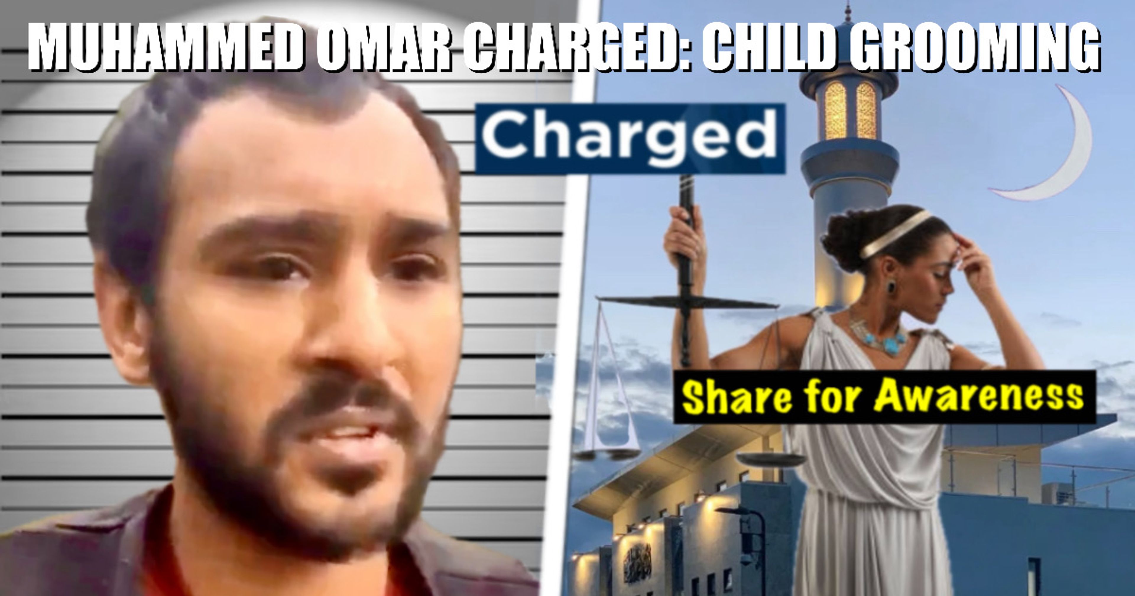 🔴 ALLEGED CHILD GROOMER MUHAMMED OMAR: CHARGED