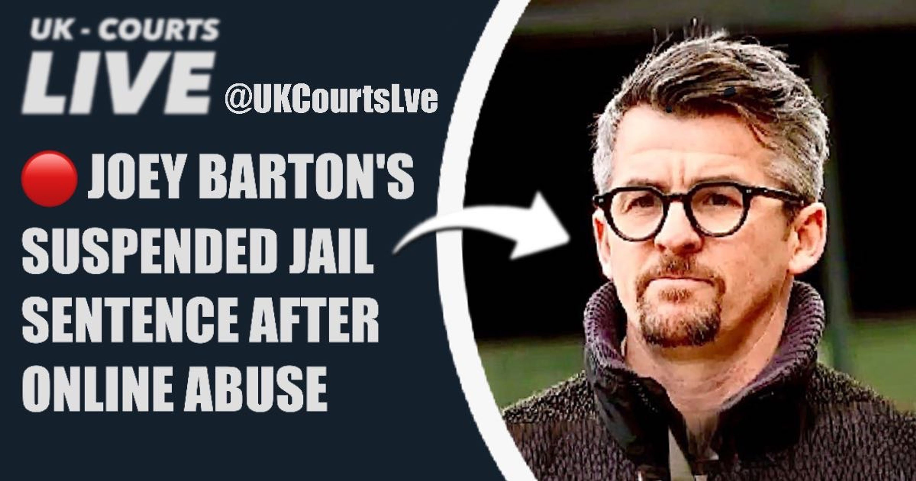 🔴 BARTON SENTENCED: FOOTBALLER GETS SUSPENDED JAIL OVER X ABUSE