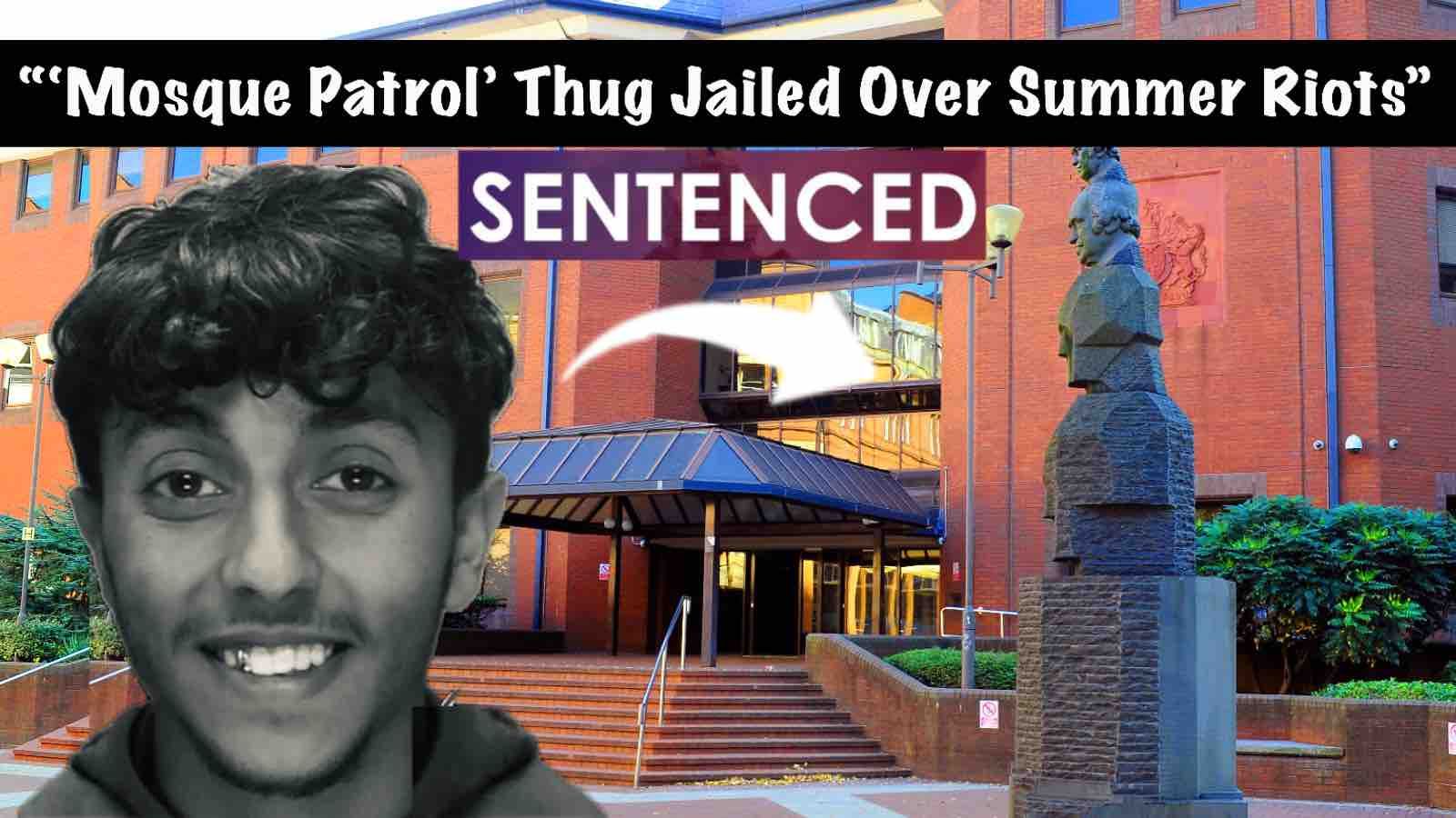 Mosque Patrol Thug Mohammed Ali Jailed For Violent Disorder