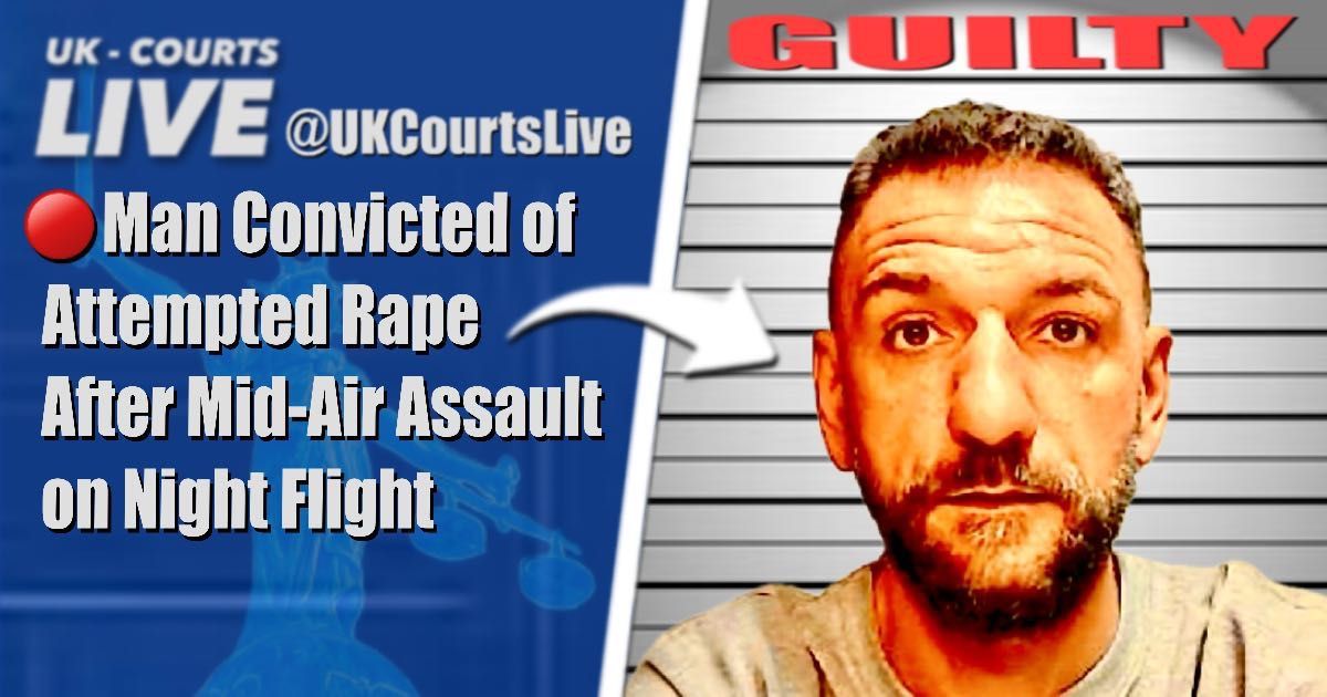 🔴 FLIGHT FROM HELL: ITALIAN CONVICTED OF ATTEMPTED RAPE ON EDINBURGH PLANE