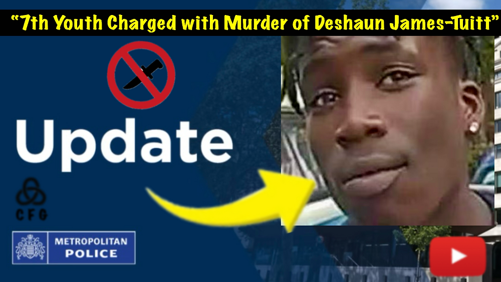 Seventh Youth Accused in the Fatal Stabbing of 15-Year-Old Deshaun James-Tuitt in Islington, 2022