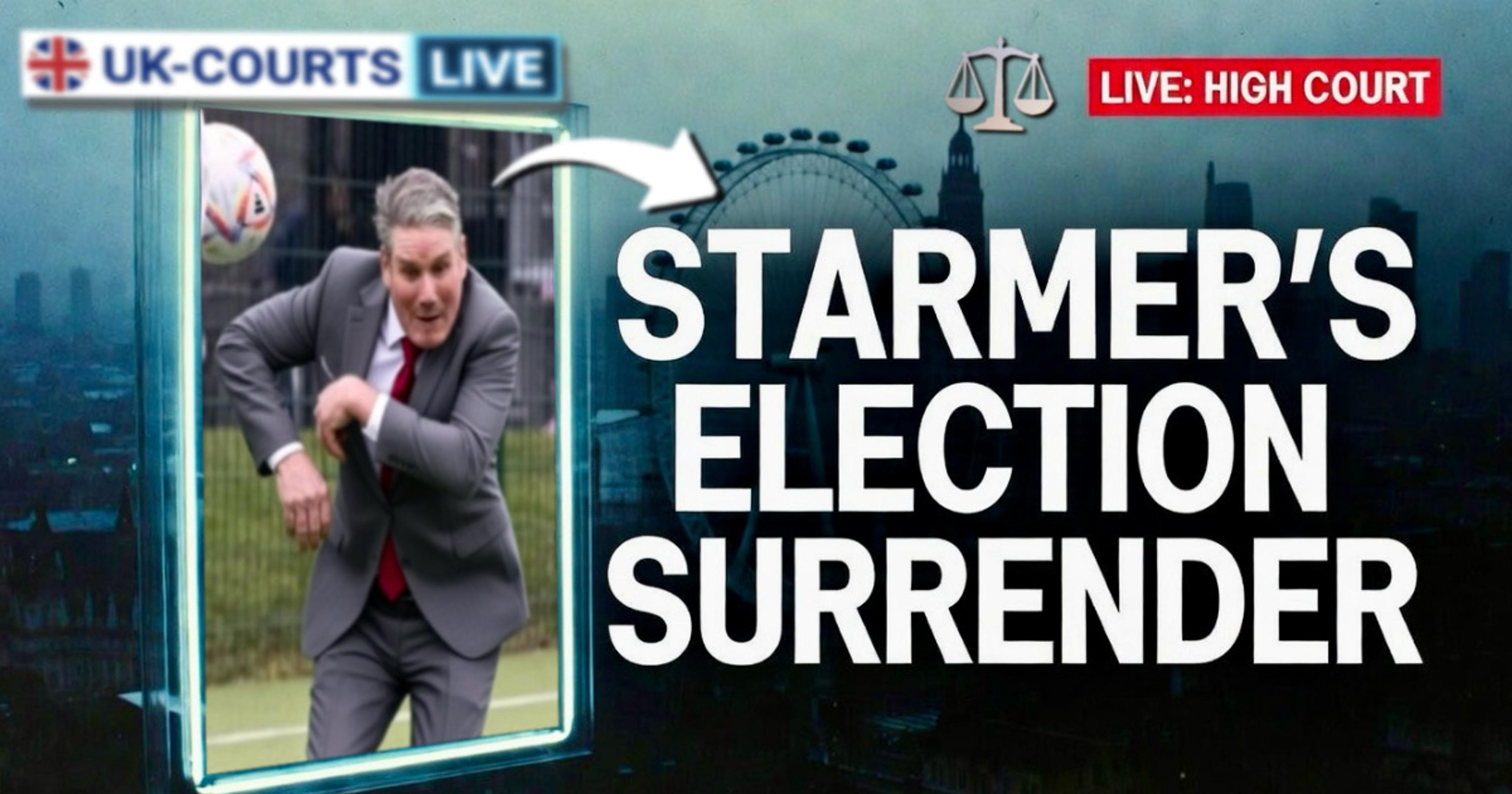 🔴 STARMER CRUMBLES AS REFORM BLOCKS "ANTI-DEMOCRATIC" ELECTION BAN