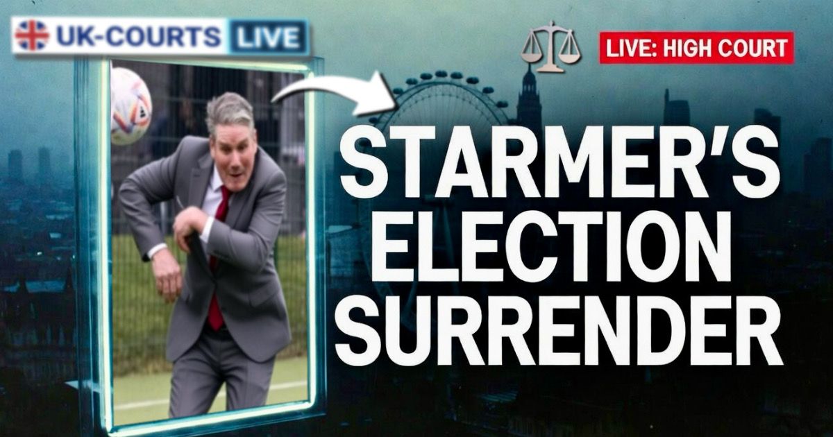 🔴 STARMER CRUMBLES AS REFORM BLOCKS "ANTI-DEMOCRATIC" ELECTION BAN