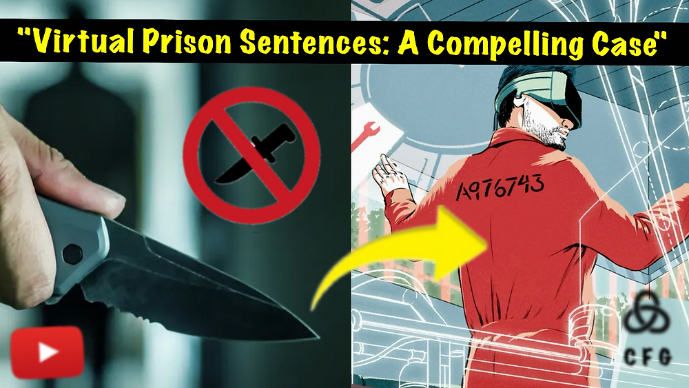 🔴 The Knife Crime Conundrum: Virtual Prison Sentences, A Compelling Case.