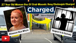 Tributes For Bescot Station Stabbing Victim Rhiannon Skye Whyte, 27 - Deng Cholmajek, 18, Charged