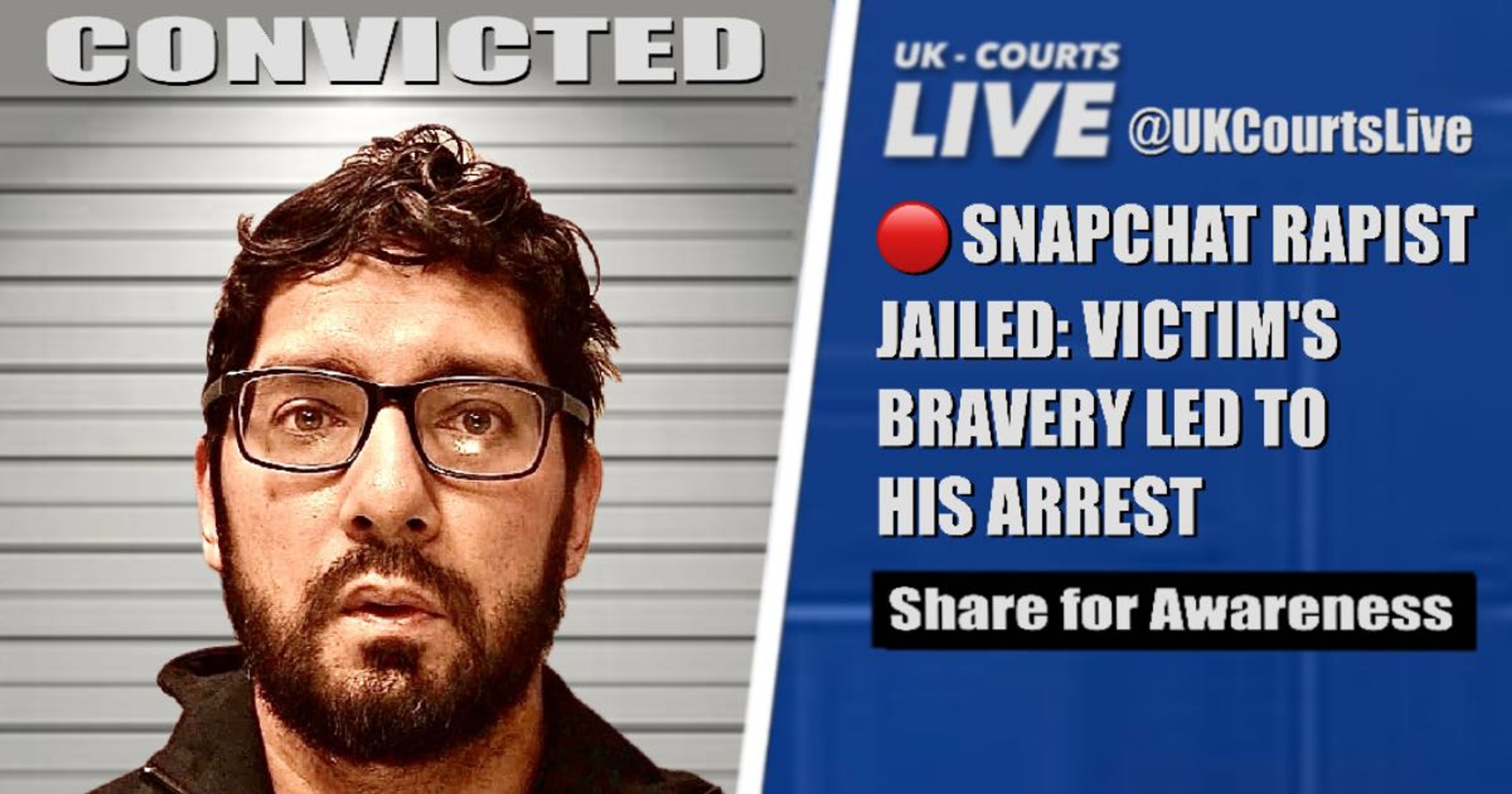 🔴 SNAPCHAT RAPIST JAILED: PIZZA PLOY LED TO HIS ARREST