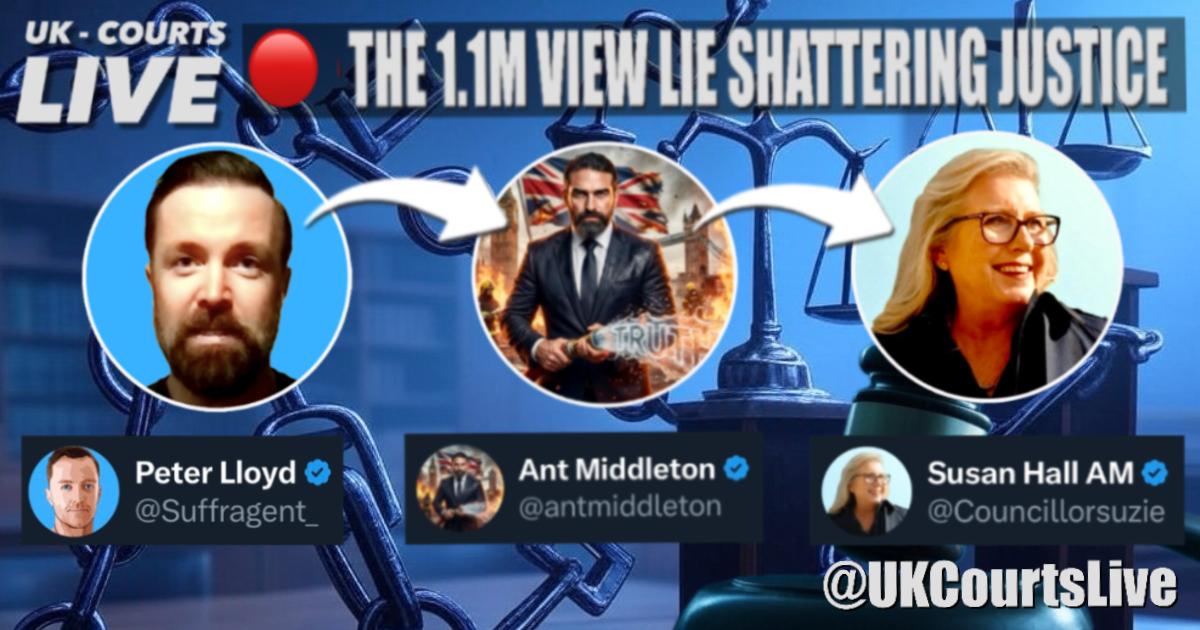 🔴 PETER LLOYD EXPOSED: THE 1.1M VIEW LIE ATTACKING UK COURTS