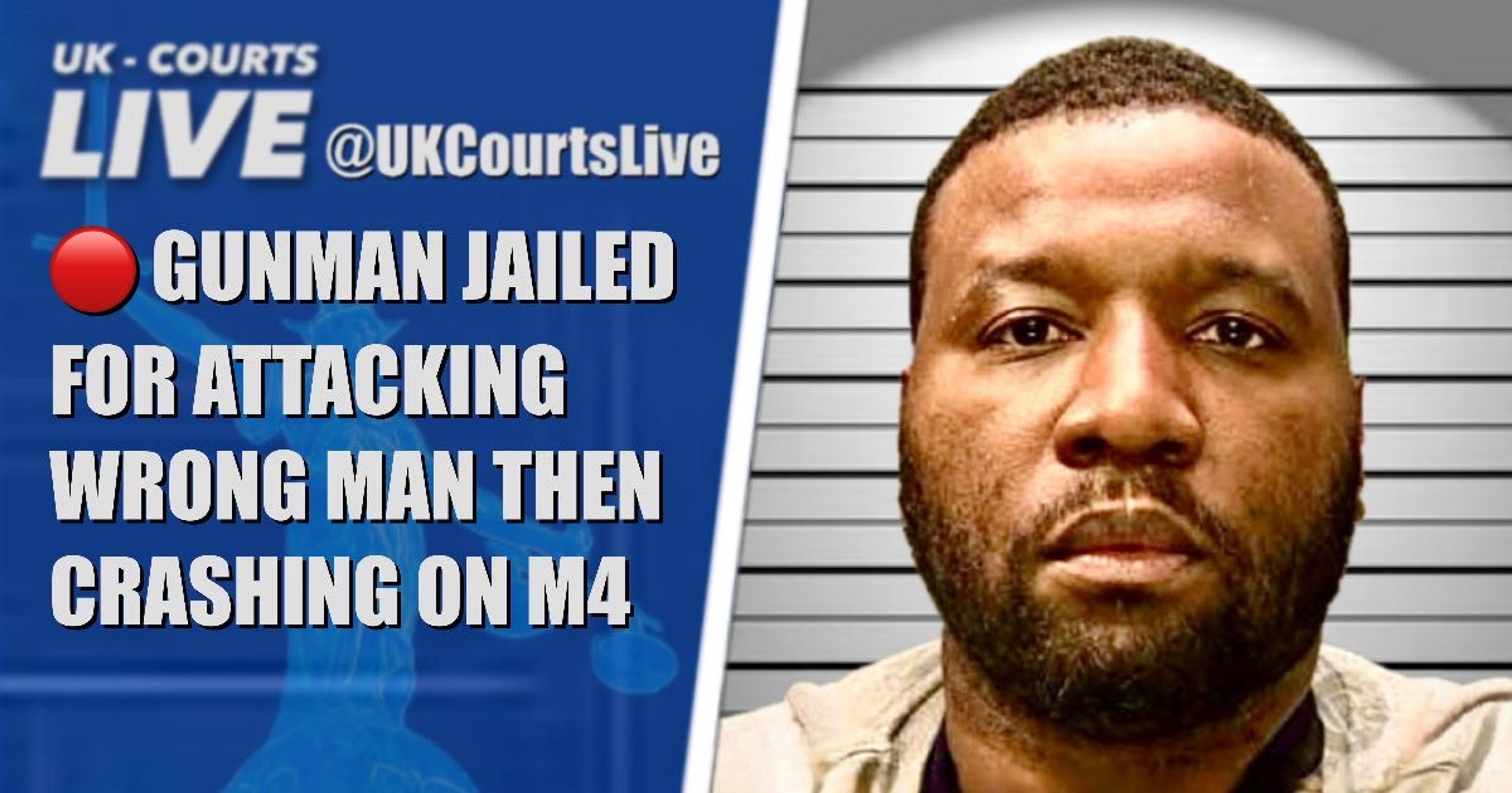 🔴 M4 POLICE CHASE: DRUG ENFORCER JAILED FOR SAWN-OFF SHOTGUN RAMPAGE