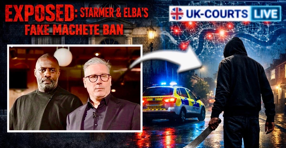 🔴 EXPOSED: Keir Starmer & Idris Elba’s Misleading Fake Machete Ban!