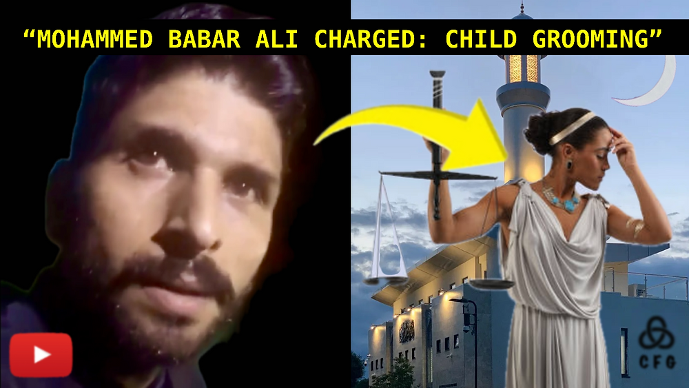 ALLEGED CHILD GROOMER: MOHAMMED BABAR ALI, 29, CHARGED: