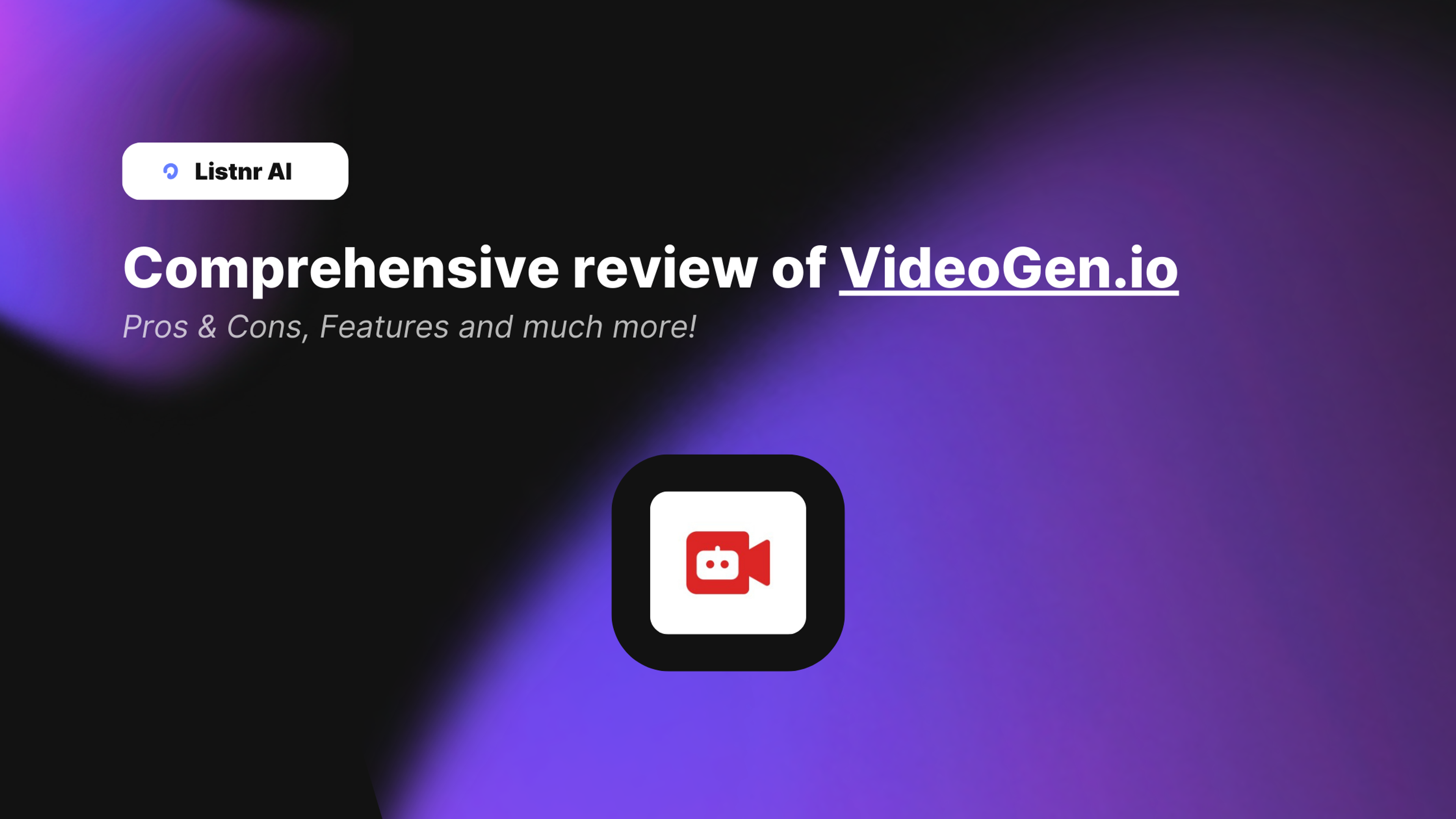  VideoGen.io Review (2024)