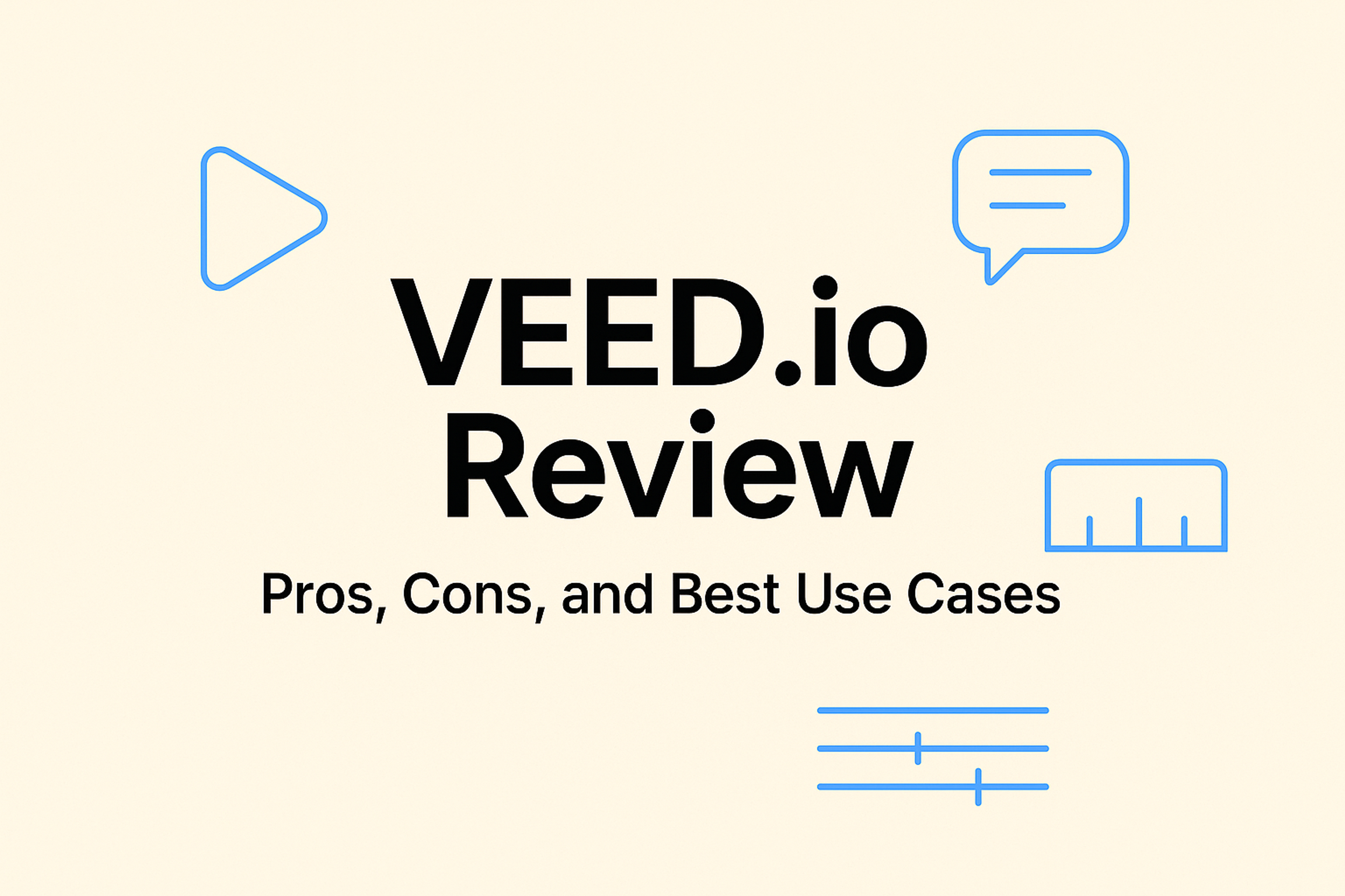 Pros and Cons of VEED.io