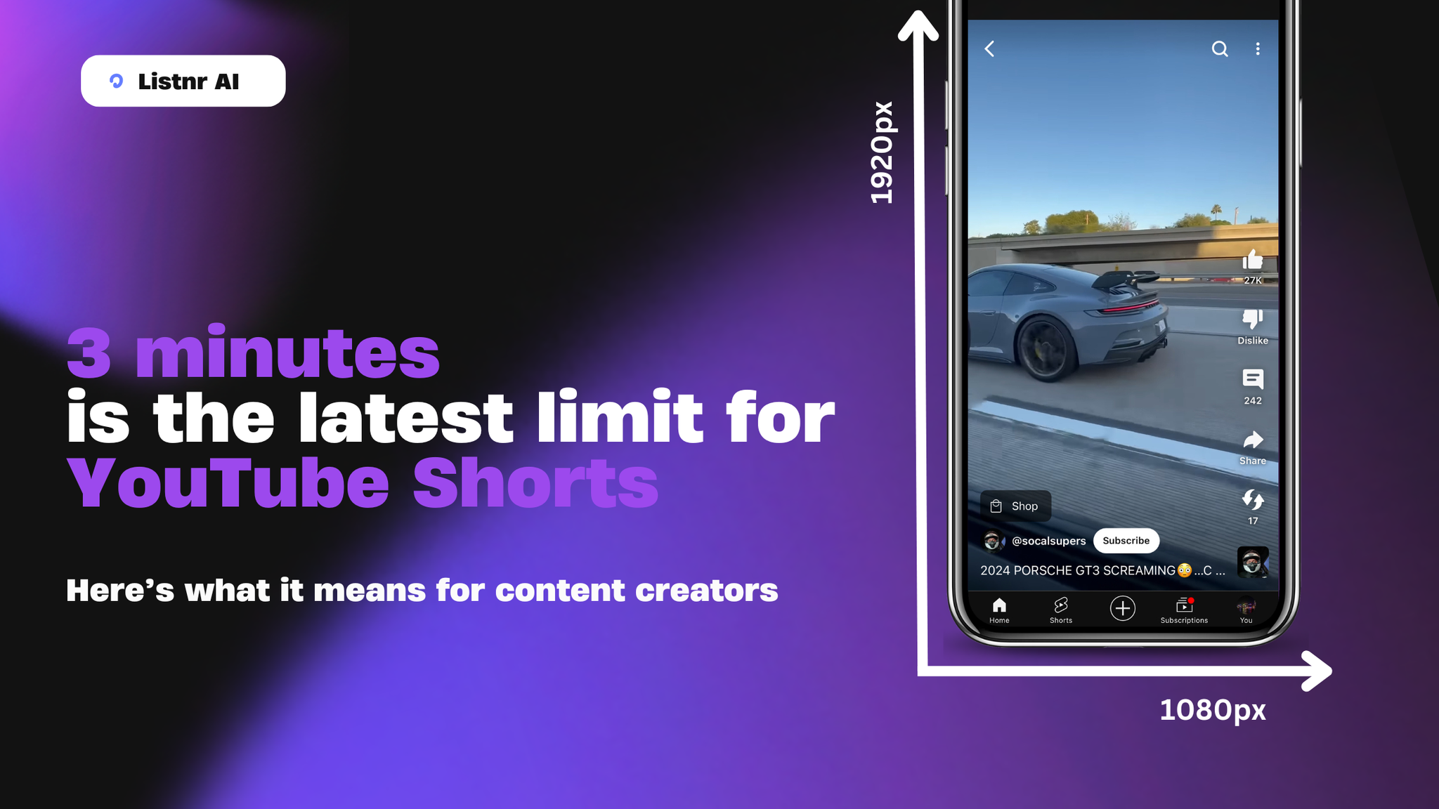 YouTube Expands Shorts Limit to 3 Minutes What It Means for Creators