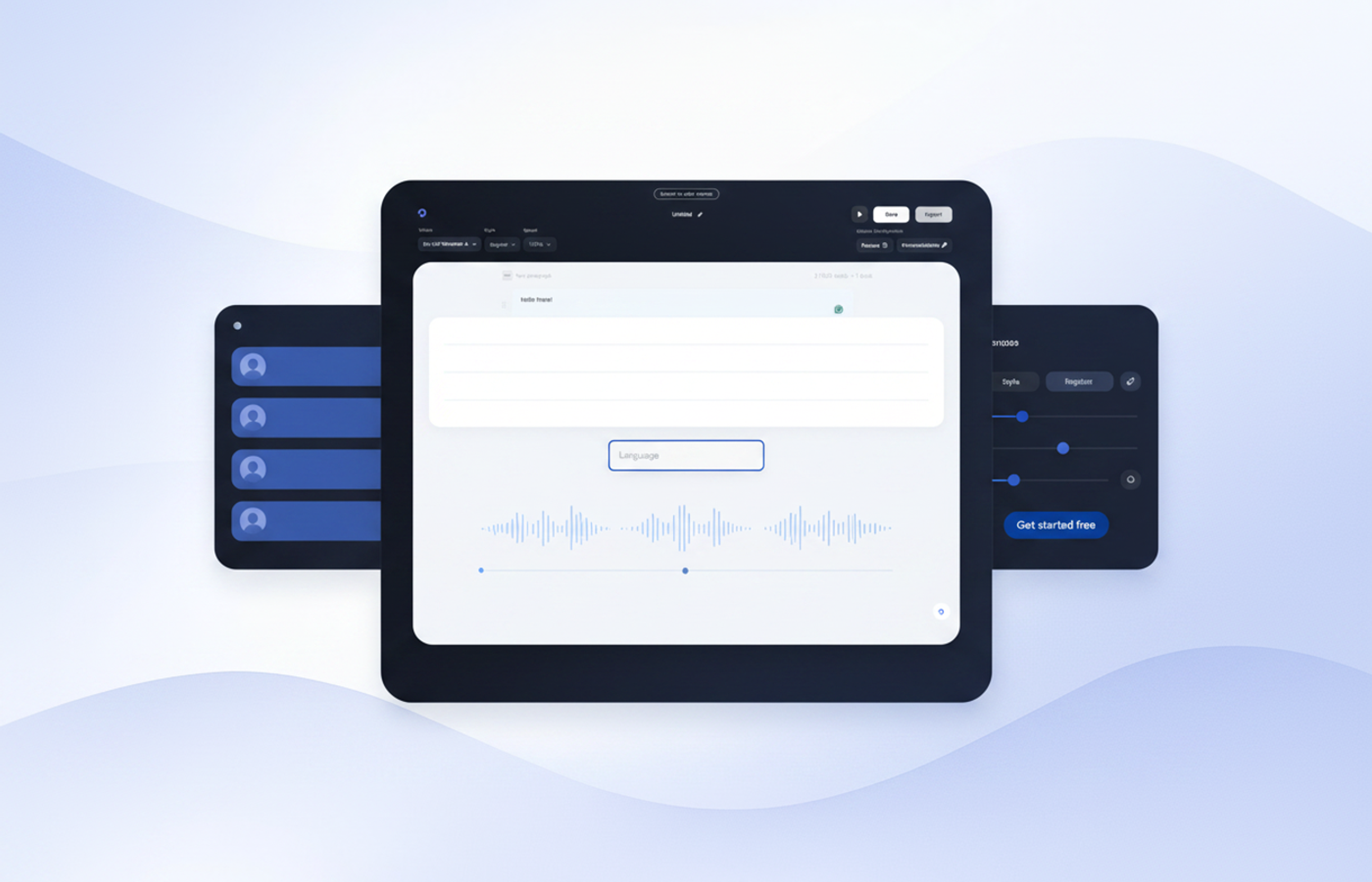How to create Telugu AI voiceovers illustration