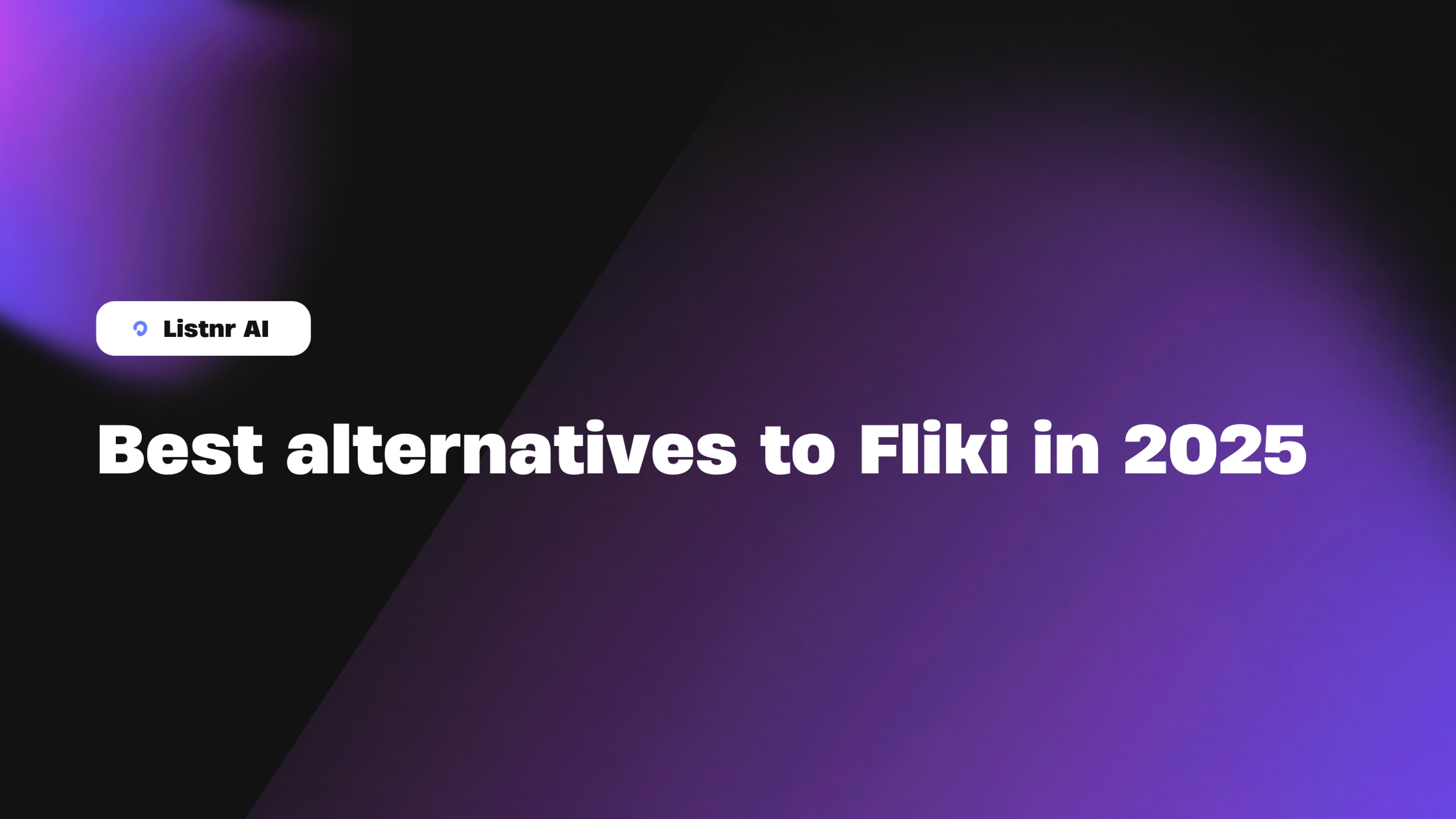 fliki-alternatives