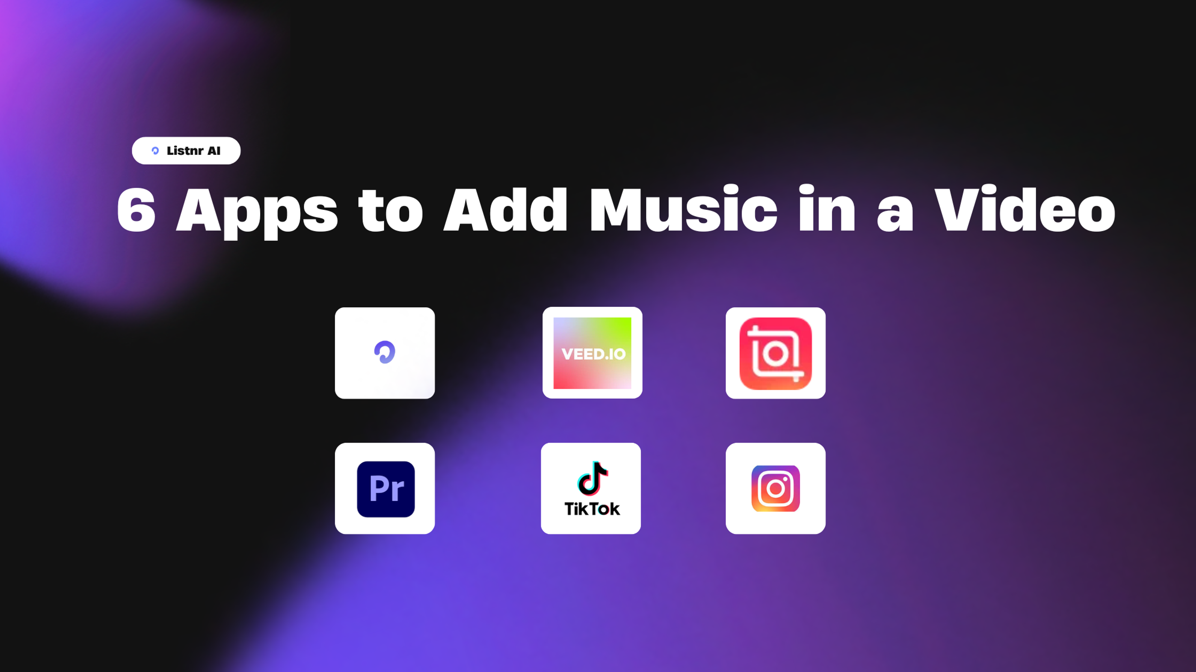 6 Apps to Add Music in a Video